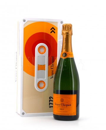 Champagne Brut Veuve Clicquot K7 « Tape Collection » 75cl