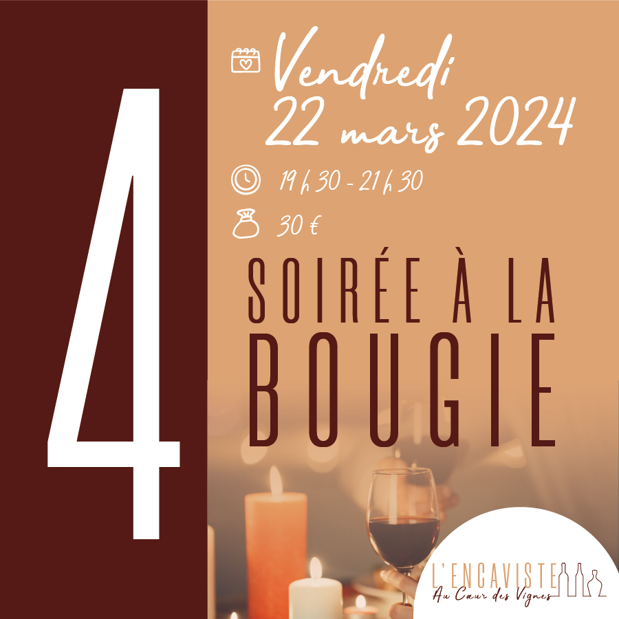 Plongée Sensorielle à la Bougie : Soirée Vin Mystère chez L'Encaviste !